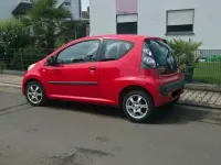 Gebraucht Citroën C1 70 PS (51 kW) 2010 Rot Kleinwagen