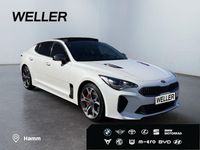 Gebraucht Kia Stinger Sport 366 PS (269 kW) 2020 Swp) snow white pearl (weiss Kleinwagen