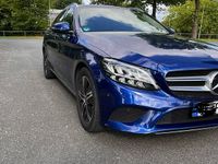 Gebraucht Mercedes C220 194 PS (142 kW) 2020 Blau Kombi