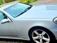 Gebraucht Mercedes SLK230 193 PS (141 kW) 1996 Silber Cabrio