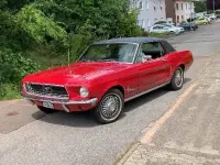 Gebraucht Ford Mustang 204 PS (150 kW) 1968 Rot