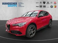 Neu Alfa Romeo Stelvio 280 PS (205 kW) 2025 Rotschwarz SUV