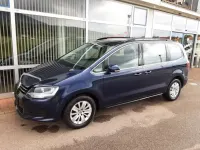 Gebraucht VW Sharan Comfortline 150 PS (110 kW) 2016 Night blue metallic Van / Kleinbus