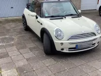 Gebraucht Mini Cooper Cabriolet 85 PS (62 kW) 2008 Weiß Cabrio