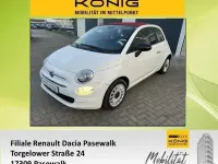 Gebraucht Fiat 500C 69 PS (50 kW) 2023 Gelato weiß Cabrio