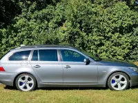 Gebraucht BMW 525 197 PS (144 kW) 2008 Grau Kombi