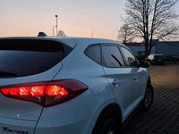 Gebraucht Hyundai Tucson 131 PS (96 kW) 2016 Weiß SUV