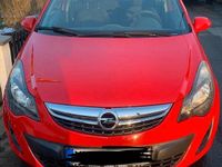 Gebraucht Opel Corsa 69 PS (50 kW) 2014 Rot Kleinwagen