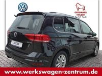Gebraucht VW Touran Comfortline 150 PS (110 kW) 2016 Schwarz metallic Van / Kleinbus