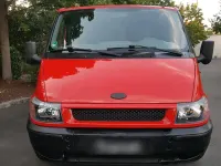 Second-hand Ford Transit 100 CP (73 kW) 2005 Roșu Monovolum