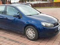 Gebraucht VW Golf VI Trendline 80 PS (58 kW) 2010 Blau Kleinwagen