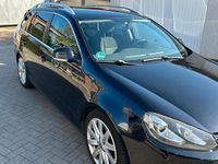 Gebraucht VW Golf VI 2010 Schwarz Kleinwagen