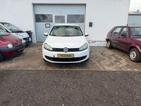 Gebraucht VW Golf VI Trendline 80 PS (58 kW) 2010 Weiß Kleinwagen