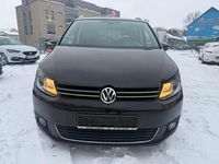 Gebraucht VW Touran Trendline 140 PS (102 kW) 2014 Schwarz Van / Kleinbus