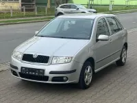 Gebraucht Skoda Fabia Ambiente 75 PS (55 kW) 2007 Silber Limousine