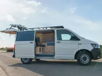 Usata VW Transporter 150 CV (110 kW) 2018 Bianco Furgone