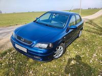 Gebraucht Opel Astra 80 PS (58 kW) 2003 Blau Limousine