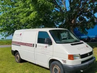 Usata VW Transporter 88 CV (64 kW) 2003 Bianco Furgone