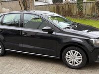 Gebraucht VW Polo Trendline 60 PS (44 kW) 2014 Schwarz Kleinwagen