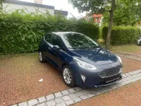 Gebraucht Ford Fiesta Titanium 125 PS (91 kW) 2019 Blau Kleinwagen
