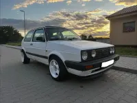 Gebraucht VW Golf 110 PS (80 kW) 1990 Weiß Cabrio