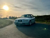 Gebraucht BMW 320 Cabriolet 150 PS (110 kW) 1996 Silber Cabrio