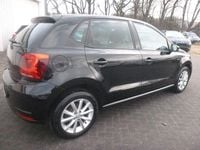 Gebraucht VW Polo LOUNGE 75 PS (55 kW) 2015 Schwarz Limousine