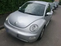 Gebraucht VW New Beetle 75 PS (55 kW) 2002 Silber Kleinwagen