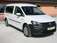 Gebraucht VW Caddy Maxi Trendline 125 PS (91 kW) 2018 Candyweiß Van / Kleinbus