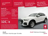 Gebraucht Audi Q5 Advanced Plus 204 PS (150 kW) 2024 Arkonaweiß SUV