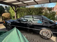 Gebraucht Mercedes 230 132 PS (97 kW) 1991 Schwarz Coupé