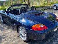 Gebraucht Porsche Boxster 204 PS (150 kW) 1999 Blau Cabrio