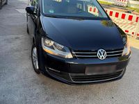 Gebraucht VW Sharan 140 PS (102 kW) 2012 Schwarz Van / Kleinbus