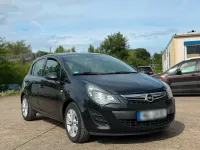 Gebraucht Opel Corsa 86 PS (63 kW) 2014 Schwarz Kleinwagen