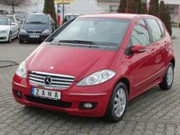 Gebraucht Mercedes A150 Elegance 95 PS (69 kW) 2007 Jupiterrot  unilack Kleinwagen