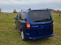 Gebraucht Ford Tourneo Courier Titanium 101 PS (74 kW) 2017 Blau Van / Kleinbus