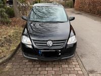 Gebraucht VW Fox 54 PS (39 kW) 2009 Schwarz Kleinwagen