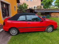 Brugt VW Golf Cabriolet 116 HK (85 kW) 1995 Rød Cabriolet