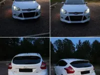 Gebraucht Ford Focus Titanium 101 PS (74 kW) 2015 Weiß Kombi
