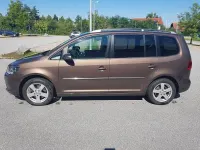 Gebraucht VW Touran Highline 140 PS (102 kW) 2011 Braun Van / Kleinbus