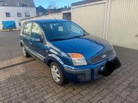 Gebraucht Ford Fusion 80 PS (58 kW) 2007 Blau Kleinwagen