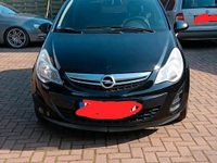 Gebraucht Opel Corsa 75 PS (55 kW) 2012 Schwarz Kleinwagen