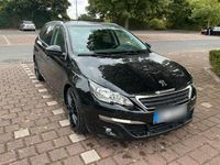 Gebraucht Peugeot 308 SW 120 PS (88 kW) 2014 Schwarz Kombi