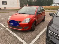 Gebraucht Ford Fiesta 2007 Rot Kleinwagen