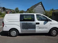Gebraucht Hyundai H-1 116 PS (85 kW) 2012 Weiß Van / Kleinbus