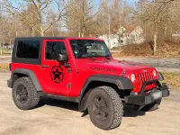 Gebraucht Jeep Wrangler Rubicon 177 PS (130 kW) 2009 Rot SUV