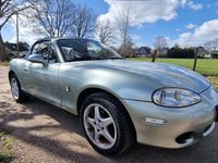 Usata Mazda MX5 110 CV (80 kW) 2003 Argento Cabrio