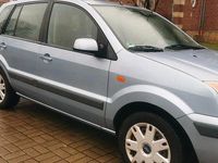 Gebraucht Ford Fusion 100 PS (73 kW) 2007 Blau Kleinwagen