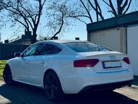 Gebraucht Audi A5 Sportback S-line plus 170 PS (125 kW) 2013 Weiß Kleinwagen