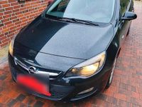 Gebraucht Opel Astra 96 PS (70 kW) 2014 Schwarz Kombi